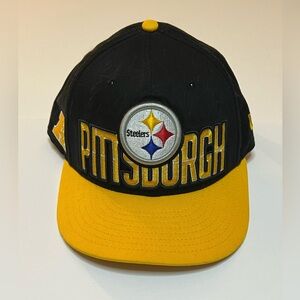 Pittsburgh Steelers 9Fifty New Era Hat Size Medium-Large Like New